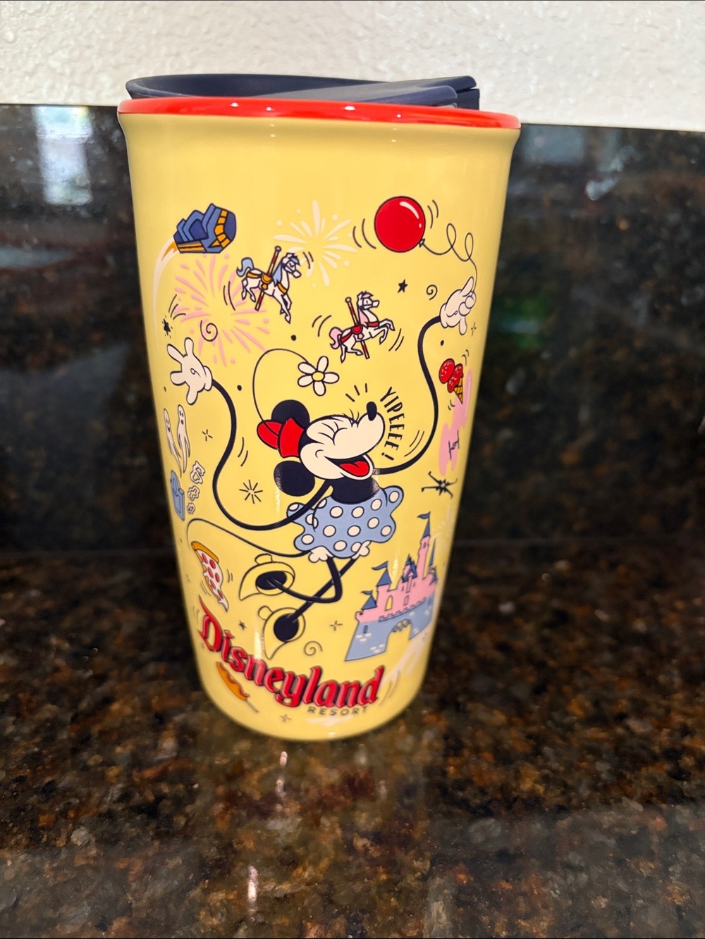 Disneyland Porcelain Starbucks Tumbler